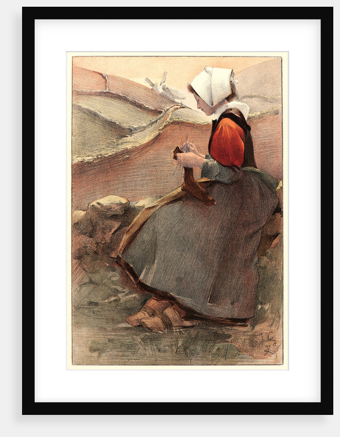 Fleur de Lande, 1897 by Jacques Wely