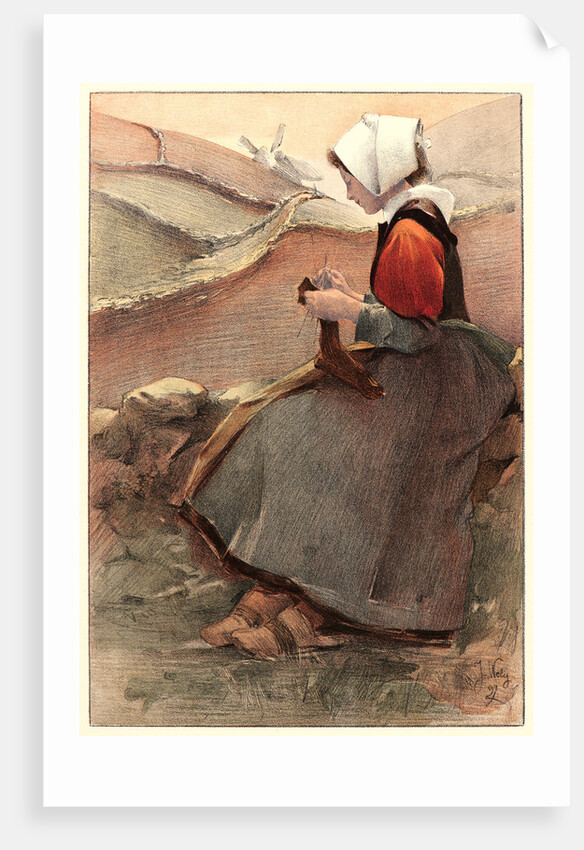 Fleur de Lande, 1897 by Jacques Wely