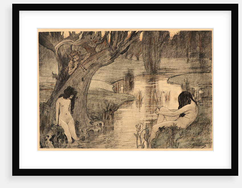 Le Bain des Nymphes, ca. 1897 by A. Laurens