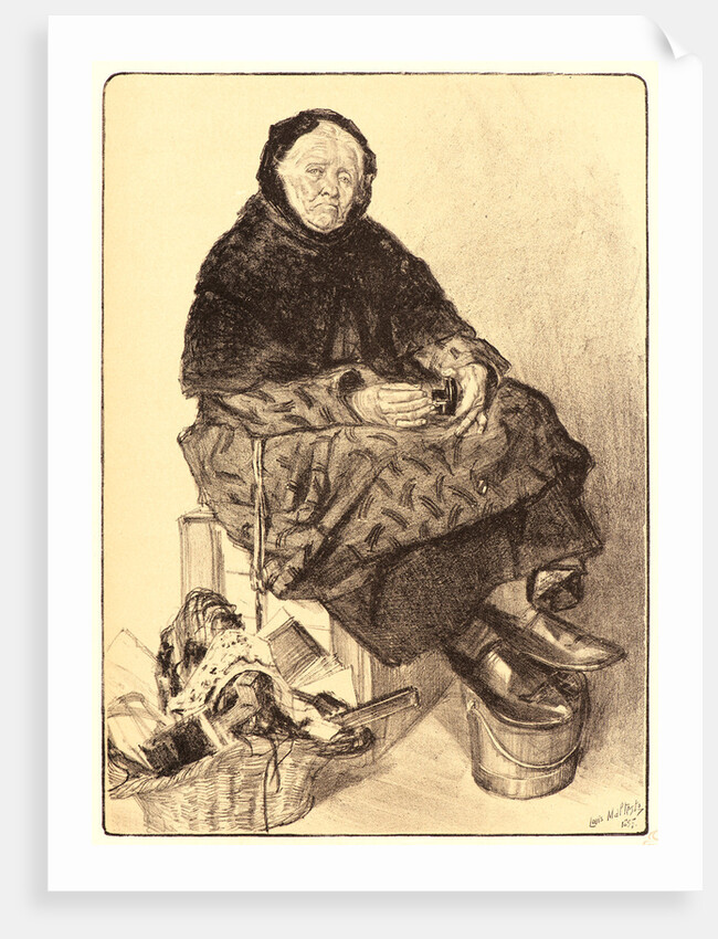 Marchande de Lacets, 1897 by Louis Malteste