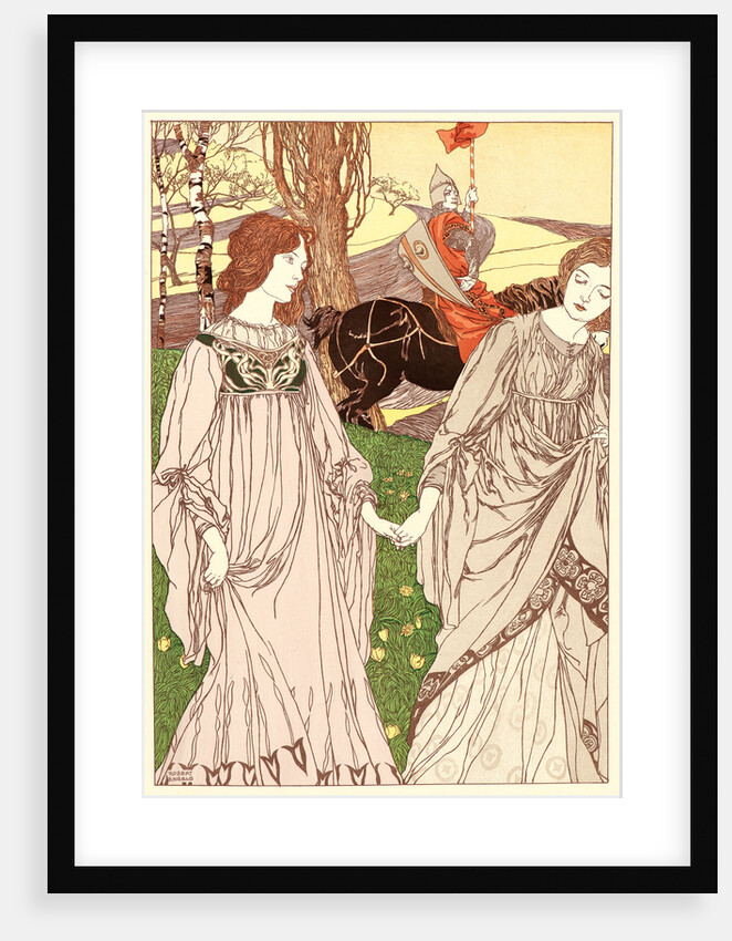 The Passer-By (Le Passant), ca. 1898 by Robert Engels