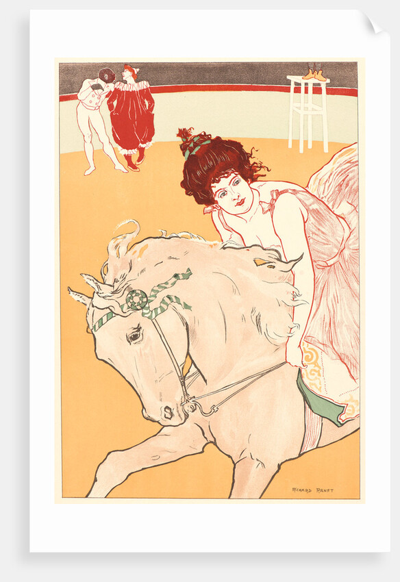 The Rider (L'Ecuyère), 1898 by Richard Ranft