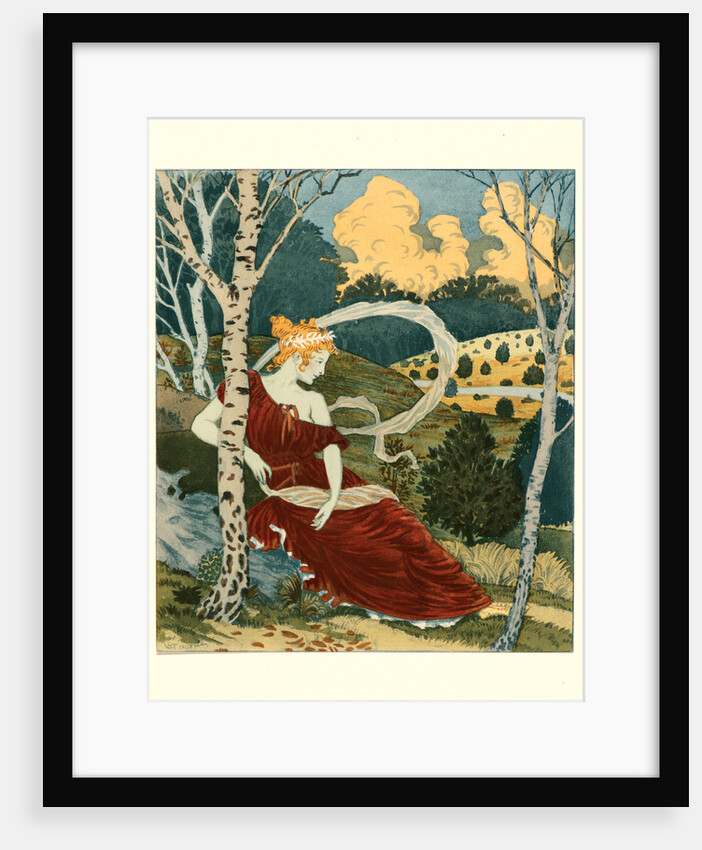 Dans Les Bois, ca. 1899 by Eugène Grasset