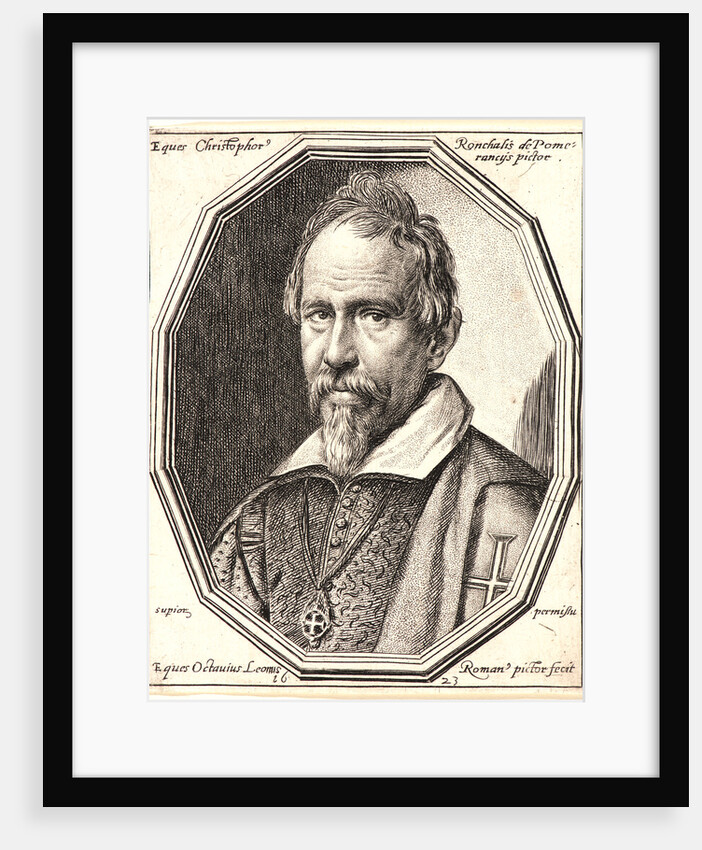 Cristofano Roncalli de Pomeranci, 1623 by Ottavio Mario Leoni