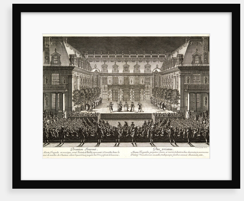 Premiere Journee from Divertissements donnes par le Roi, 1676 by Jean Le Pautre
