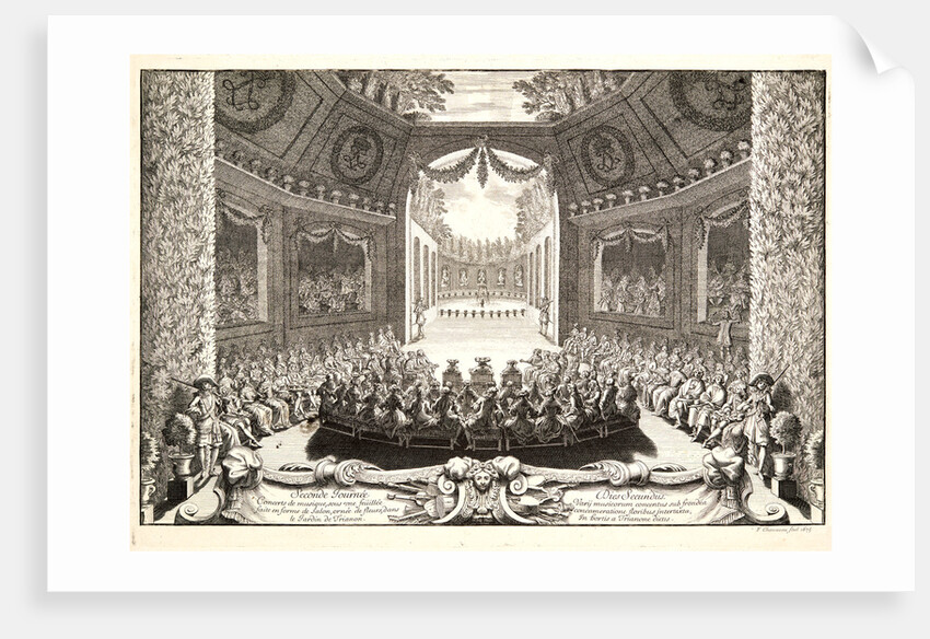 Seconde Journee from Divertissements donnes par le Roi, 1676 by Jean Le Pautre