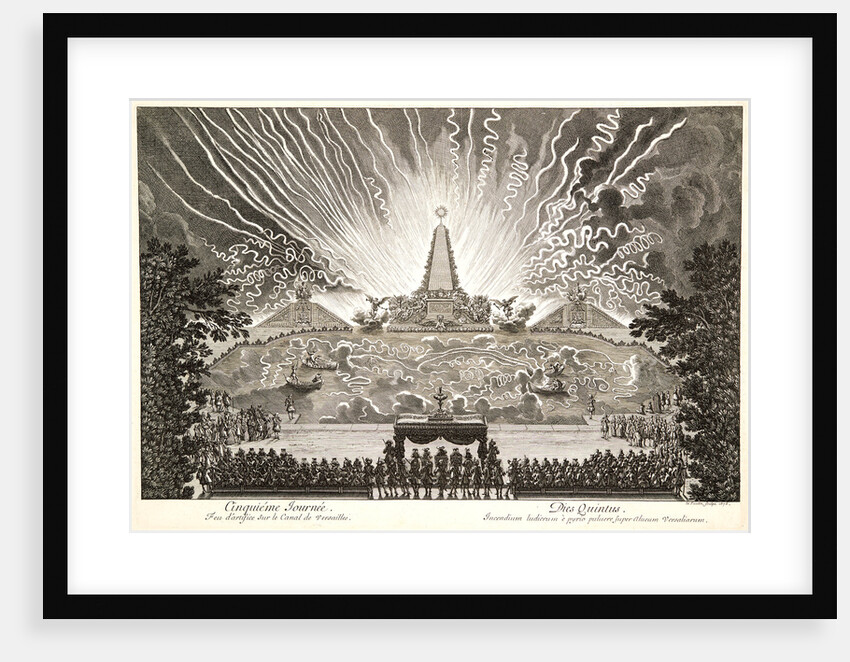 Cinquieme Journee from Divertissements donnes par le Roi, 1676 by Jean Le Pautre