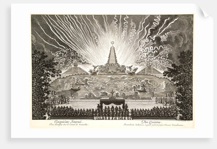 Cinquieme Journee from Divertissements donnes par le Roi, 1676 by Jean Le Pautre