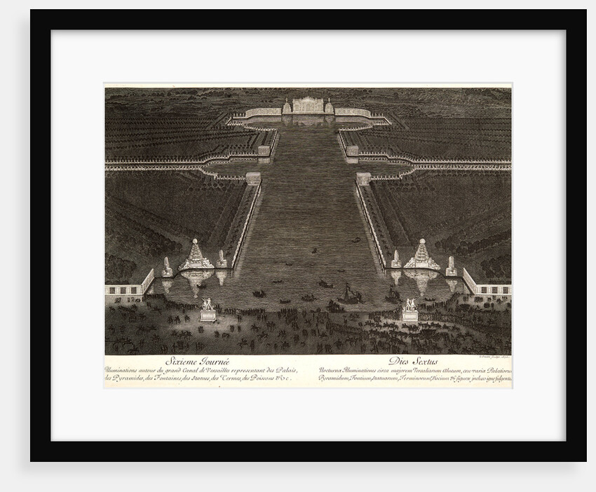 Sixieme Journee from Divertissements donnes par le Roi, 1676 by Jean Le Pautre