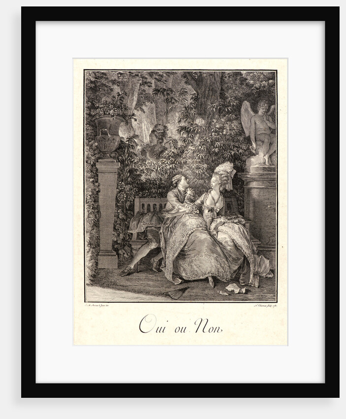 Yes or No (Oui ou Non), 1781 by N. Thomas