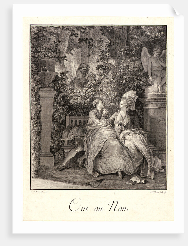 Yes or No (Oui ou Non), 1781 by N. Thomas