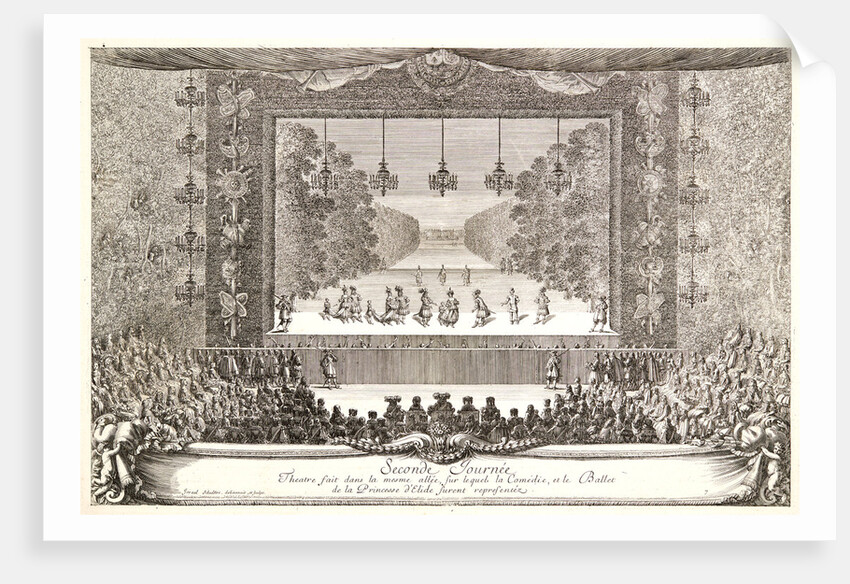 Plate from Seconde Journee, 17th century by Israël Silvestre