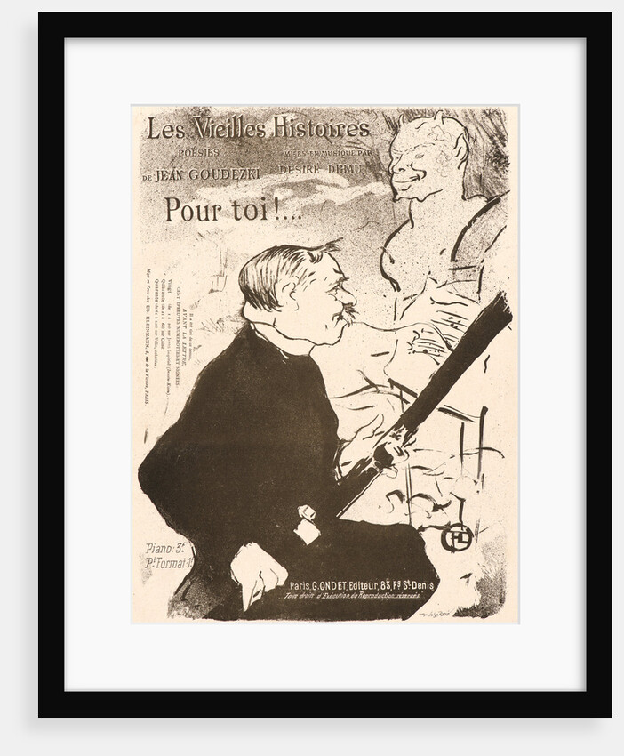 For You! (Pour Toi!), 1893 by Henri de Toulouse-Lautrec