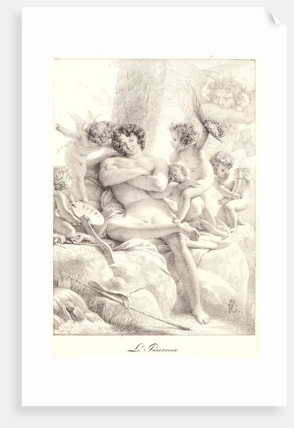 The Sluggard (Le Paresseux), 1817-1818 by Pierre Guérin