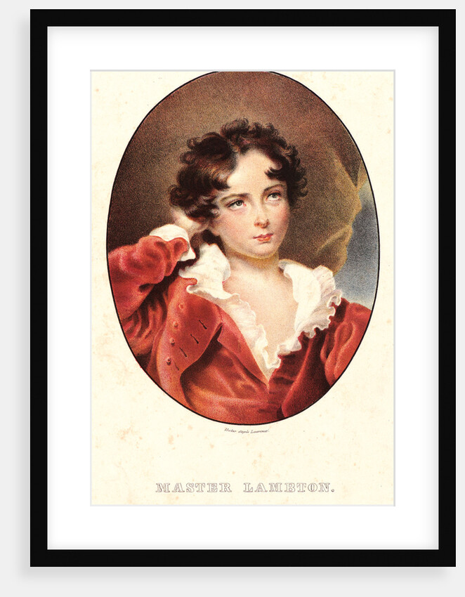 Master Lambton, 1837. Five-color lithograph. Image: 370 mm x 265 mm (14.57 in. x 10.43 in.). by Godefroy Engelmann