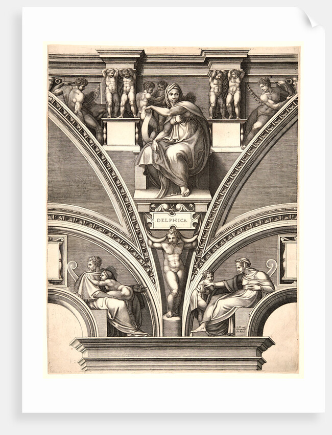 Delphica, ca. 1570-1573 by Giorgio Ghisi