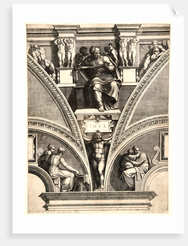 Joel, ca. 1570-1573 by Giorgio Ghisi