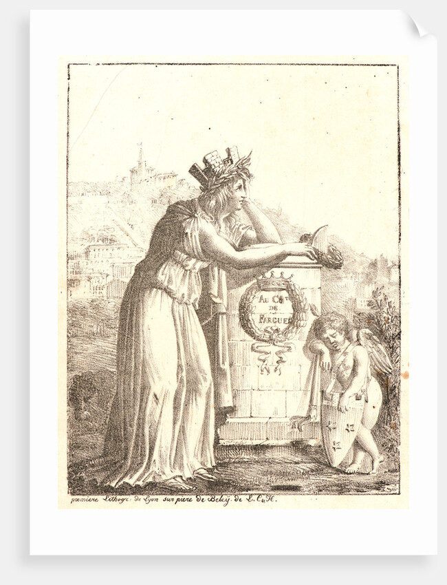 Premiere Lithogr. de Lyon sur pierre de Beley de L. C. & H, 1815-1820 by L. C. & H
