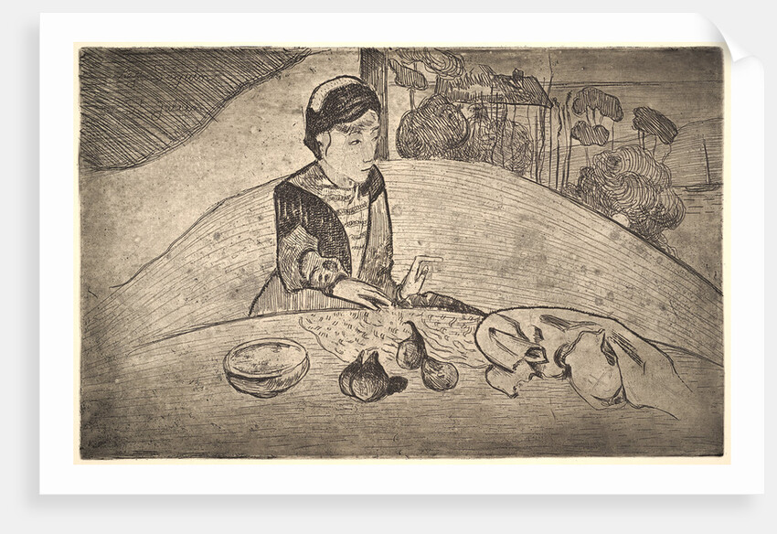 Marchand de Figues, 19th century (restrike printed later) by Armand Séguin