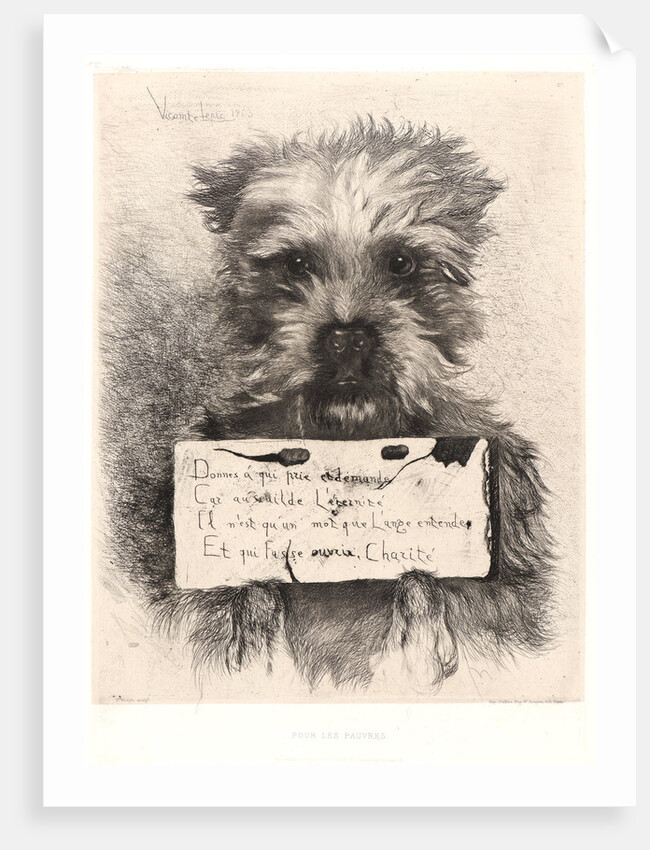 Pour les Pauvres, 1863 by Ludovic Lepic