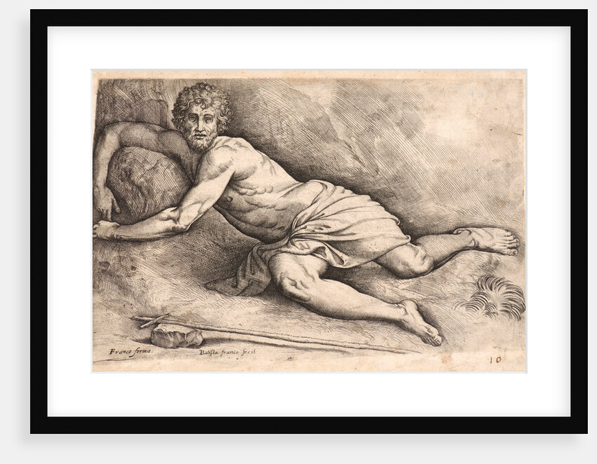 St John the Baptist, ca. 1530-1551 by Battista Franco