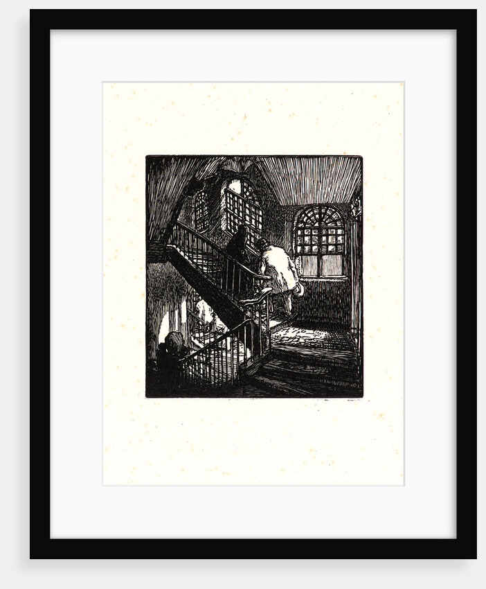 Image from La Bièvre, Les Gobelins, Saint-Séverin, ca. 1901 by Auguste Louis Lepère