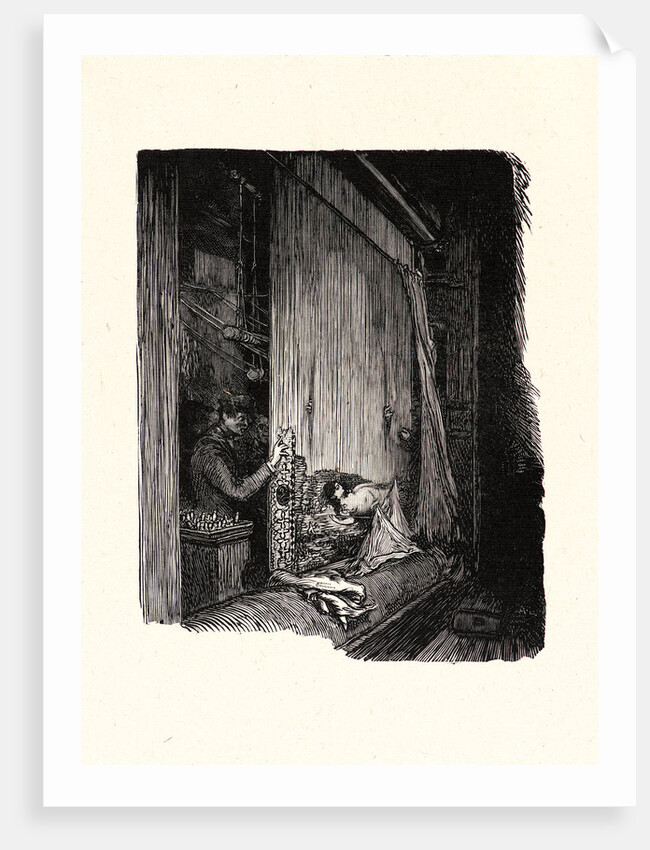 Image from La Bièvre, Les Gobelins, Saint-Séverin, ca. 1901 by Auguste Louis Lepère