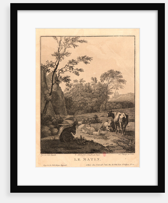 Morning (Le Matin), ca. 1800-1820 by Claude Fortier