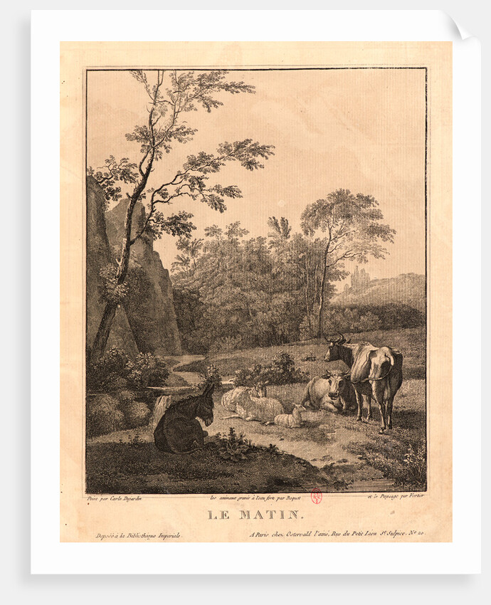 Morning (Le Matin), ca. 1800-1820 by Claude Fortier