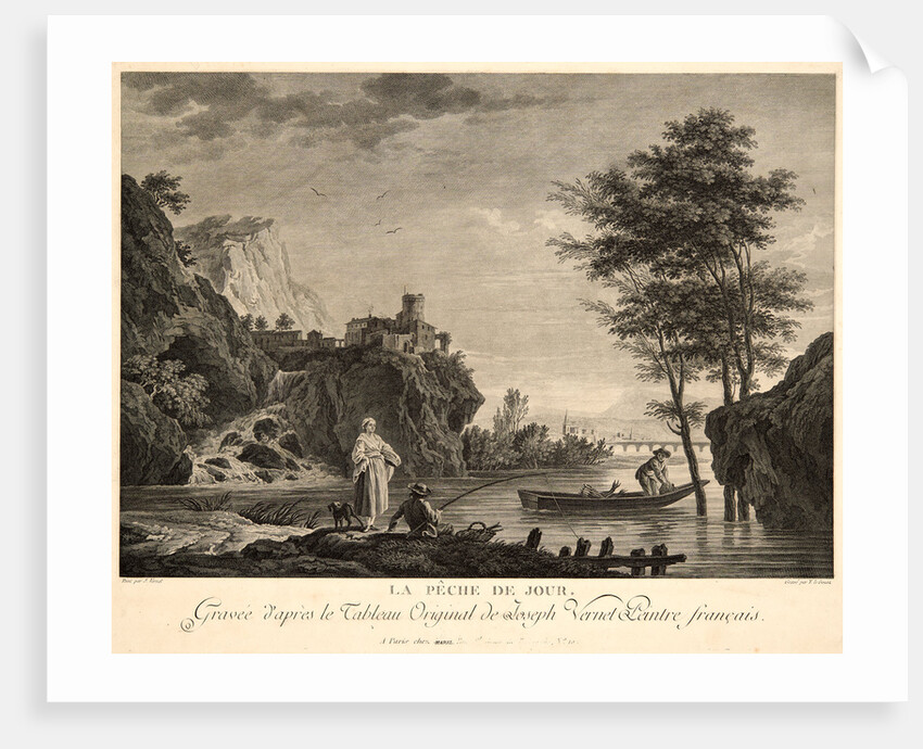 La Pêche de Jour, ca. 1785- 1800 by Yves-Marie Le Gouaz