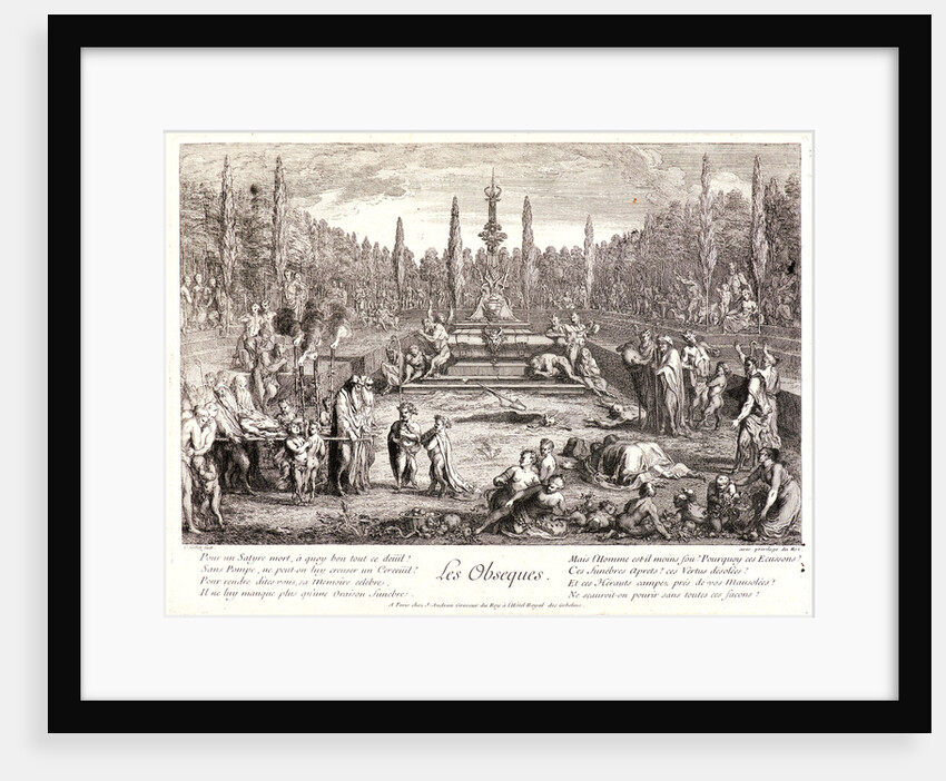 Birth (La Naissance), ca. 1718-1722 by Claude Gillot and Jean Audran