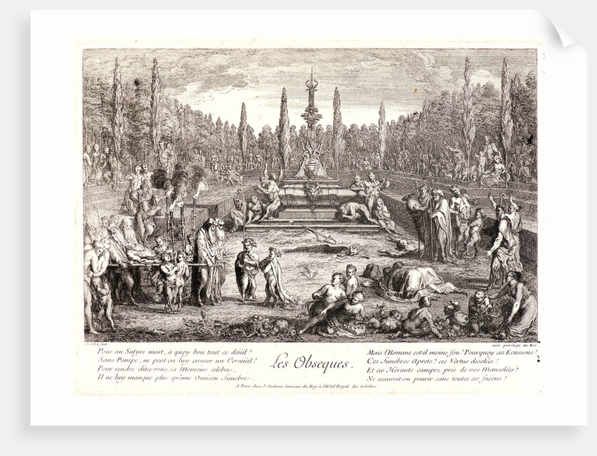 Birth (La Naissance), ca. 1718-1722 by Claude Gillot and Jean Audran