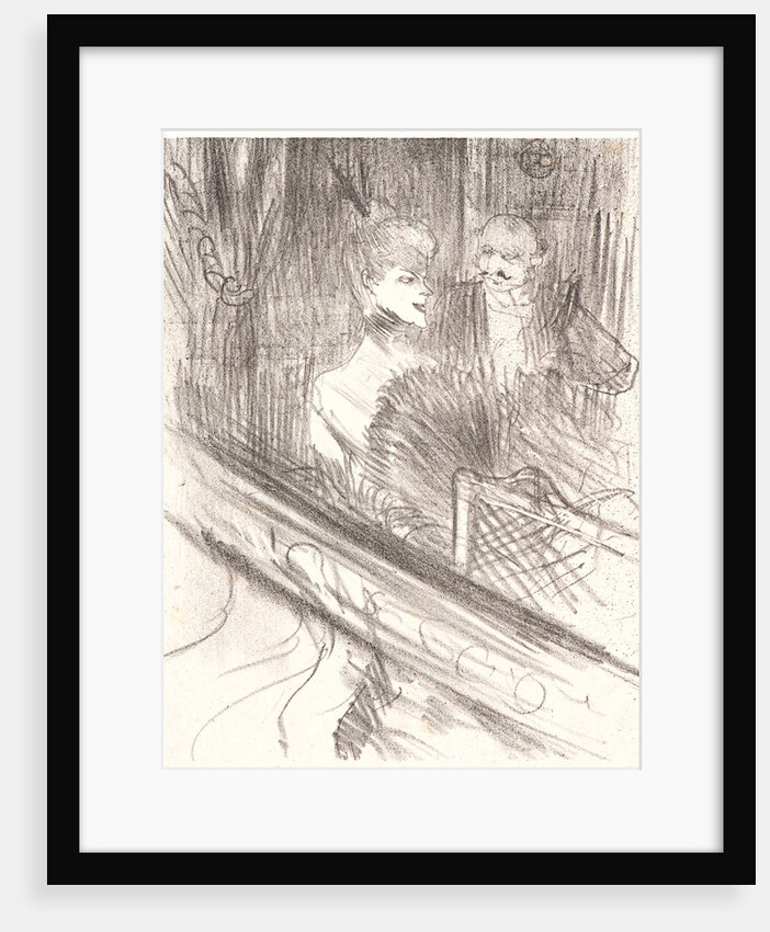 Le Baron Mo¨ise-Laloge, 1898 by Henri de Toulouse-Lautrec