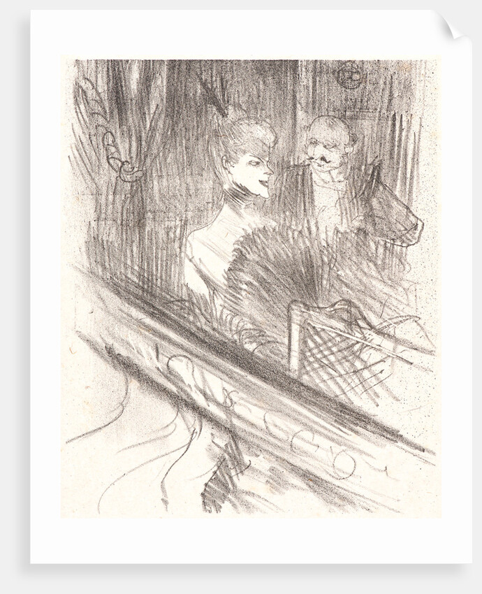 Le Baron Mo¨ise-Laloge, 1898 by Henri de Toulouse-Lautrec