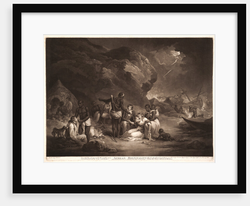 African Hospitality, 1791 by John Raphael Smith