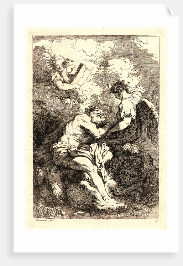 St. Jerome, ca. 1763-1764 by Jean-Honoré Fragonard