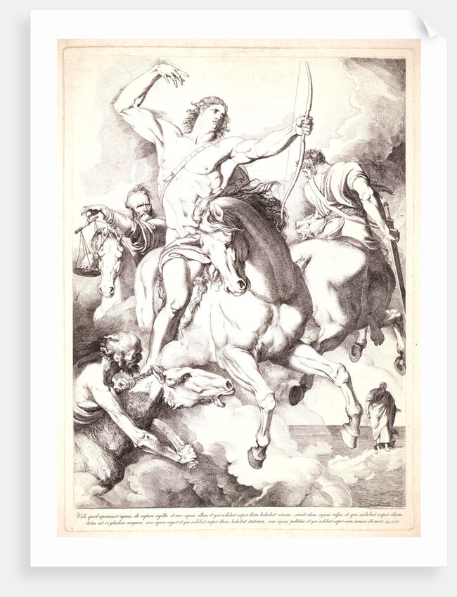 The Four Horsemen of the Apocalypse, ca. 1809 by Luigi Sabatelli I