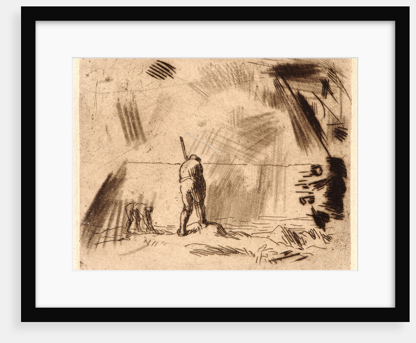 Seaweed Gatherers (Ramasseurs de Varech), ca. 1848-1850 by Jean-François Millet
