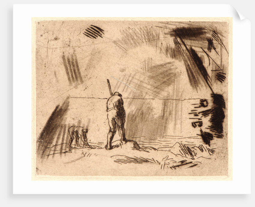 Seaweed Gatherers (Ramasseurs de Varech), ca. 1848-1850 by Jean-François Millet