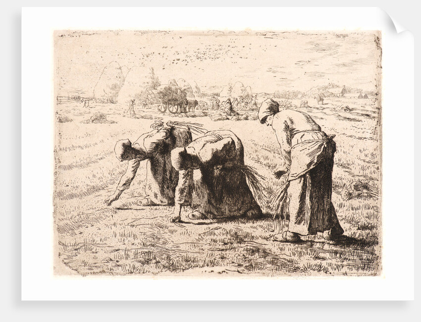 The Gleaners (Les Glaneuses), ca. 1855-1856 by Jean-François Millet