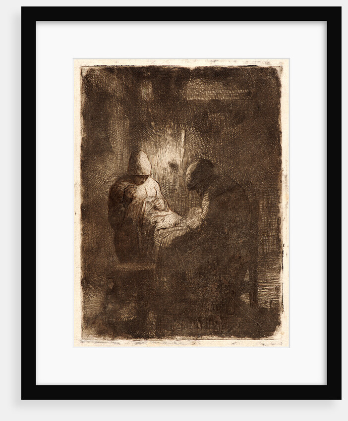The Watchers (La Veillée), ca. 1855- 1856 by Jean-François Millet