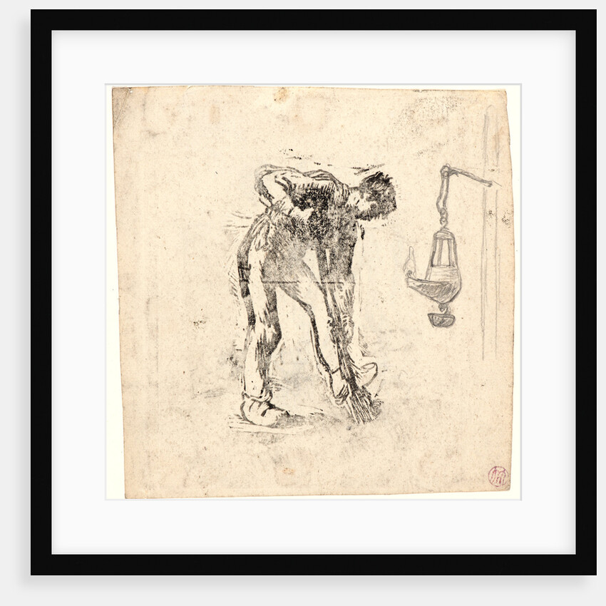 Peasant Digging (Bêcheur au travail), ca. 1863 by Jean-François Millet