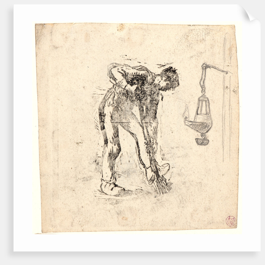 Peasant Digging (Bêcheur au travail), ca. 1863 by Jean-François Millet