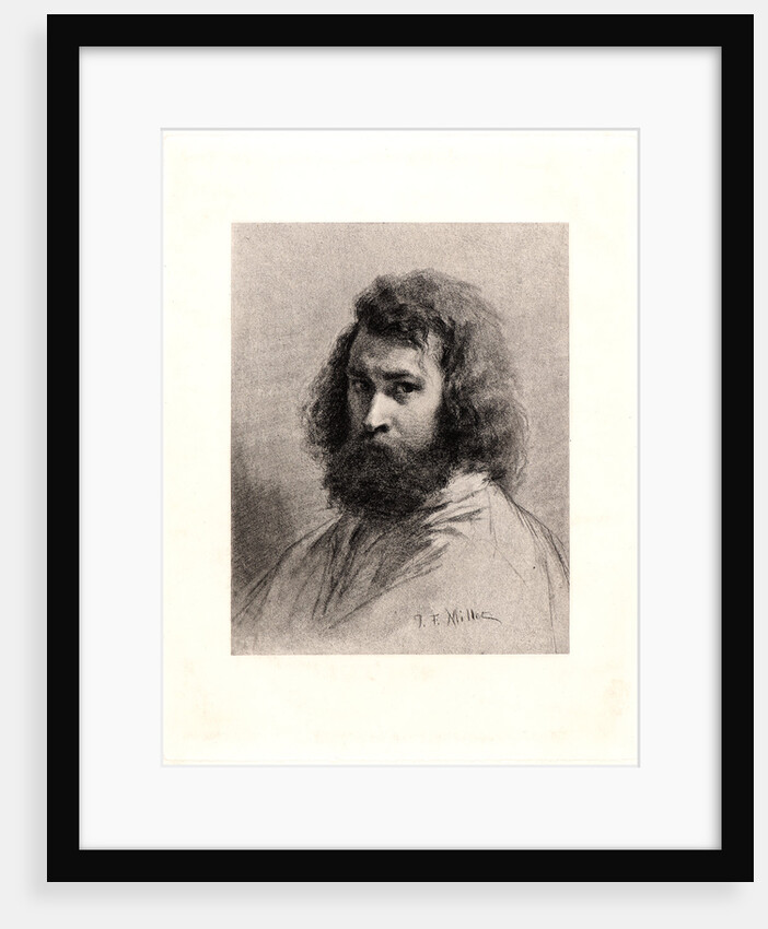 Self-Portrait of Jean-François Millet, ca. 1846 by Jean-François Millet