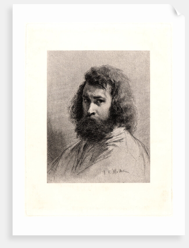 Self-Portrait of Jean-François Millet, ca. 1846 by Jean-François Millet