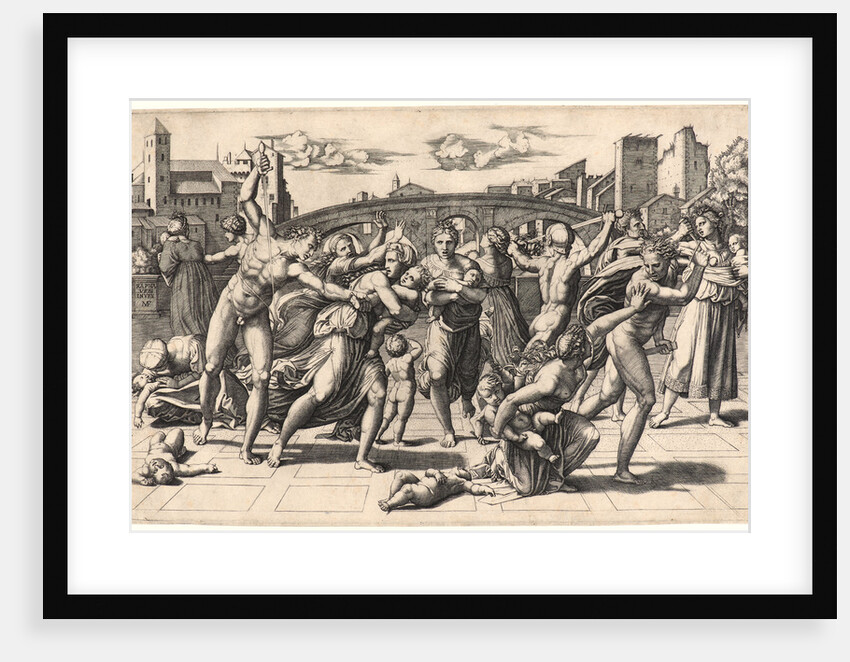 Massacre of the Innocents, 1511 by Marcantonio Raimondi
