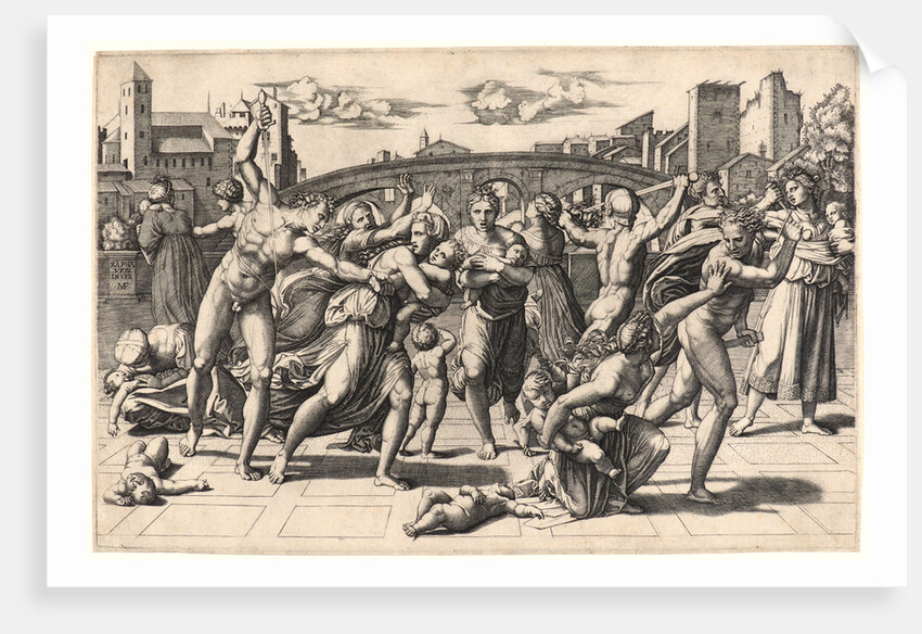 Massacre of the Innocents, 1511 by Marcantonio Raimondi