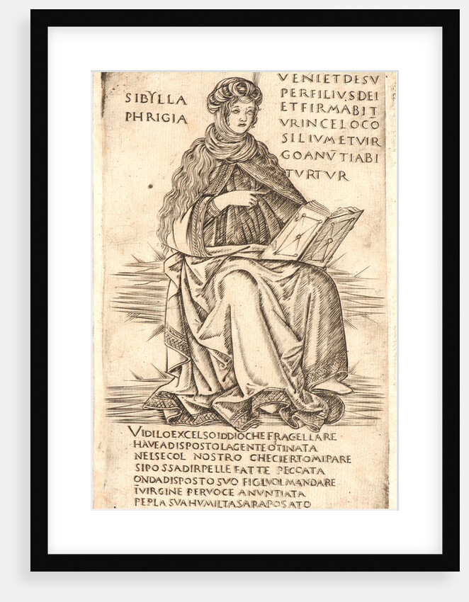The Phrygian Sybil, after 1470 by Anonymous