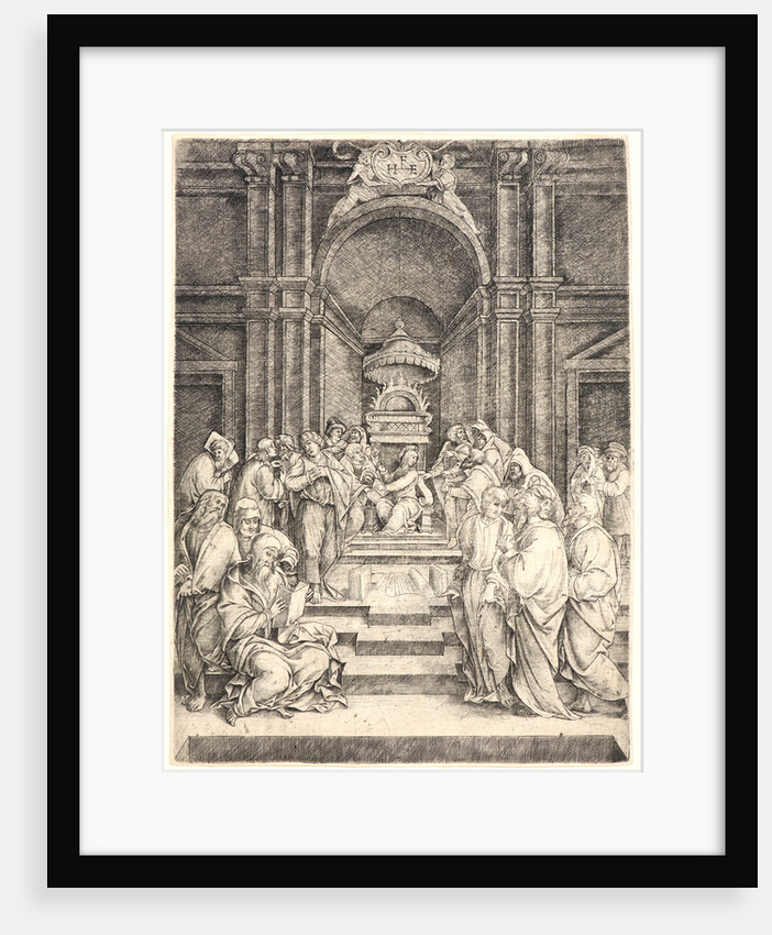Christ Disputing with the Doctors in the Temple, before 1551 by Domenico Beccafumi