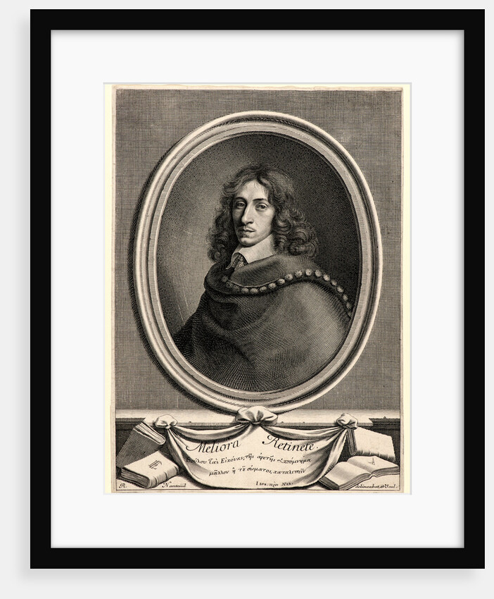 John Evelyn, 1650 by Robert Nanteuil